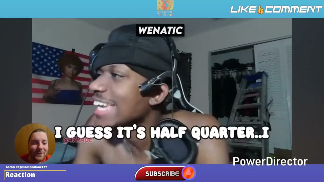 GAMER RAGE COMPILATION 177 Reaction 