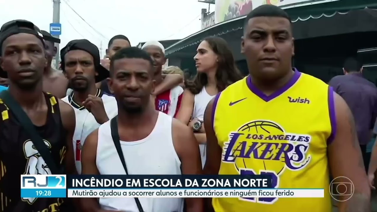 Reportagem Globo| Escola Pássaro Azul Pega fogo (turiaçu)🔥💥