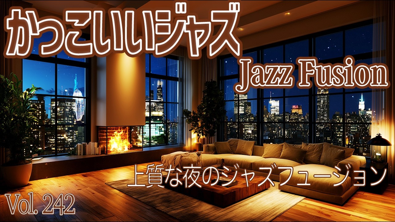 上質な夜のジャズフュージョン