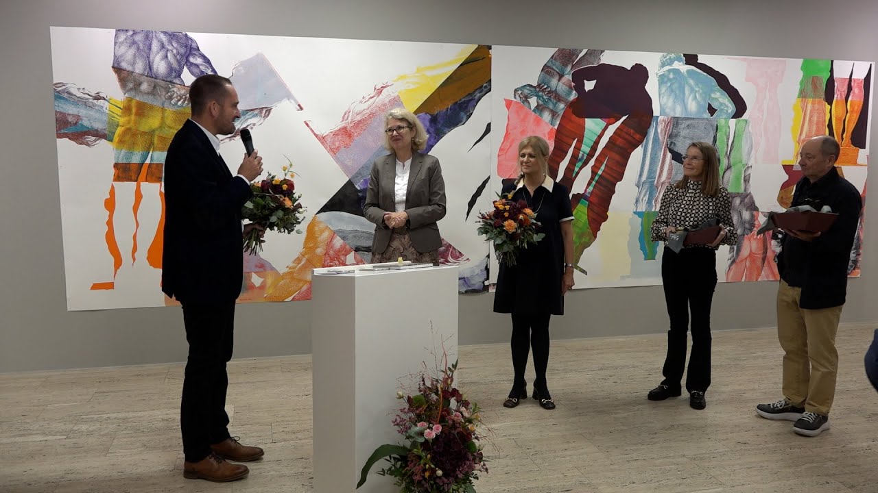Kunstausstellung im Haus Beda mit Pia Fries und Hans Brändli