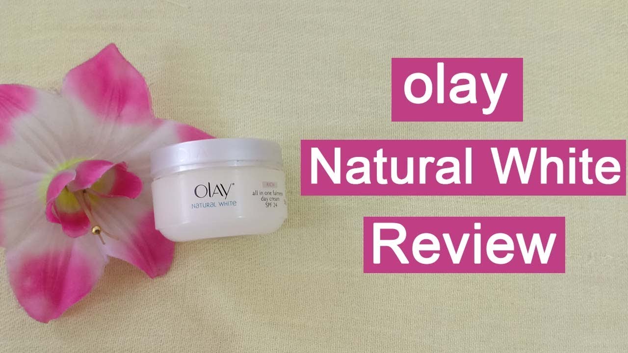 Olay natural white day cream review - සිංහලෙන්