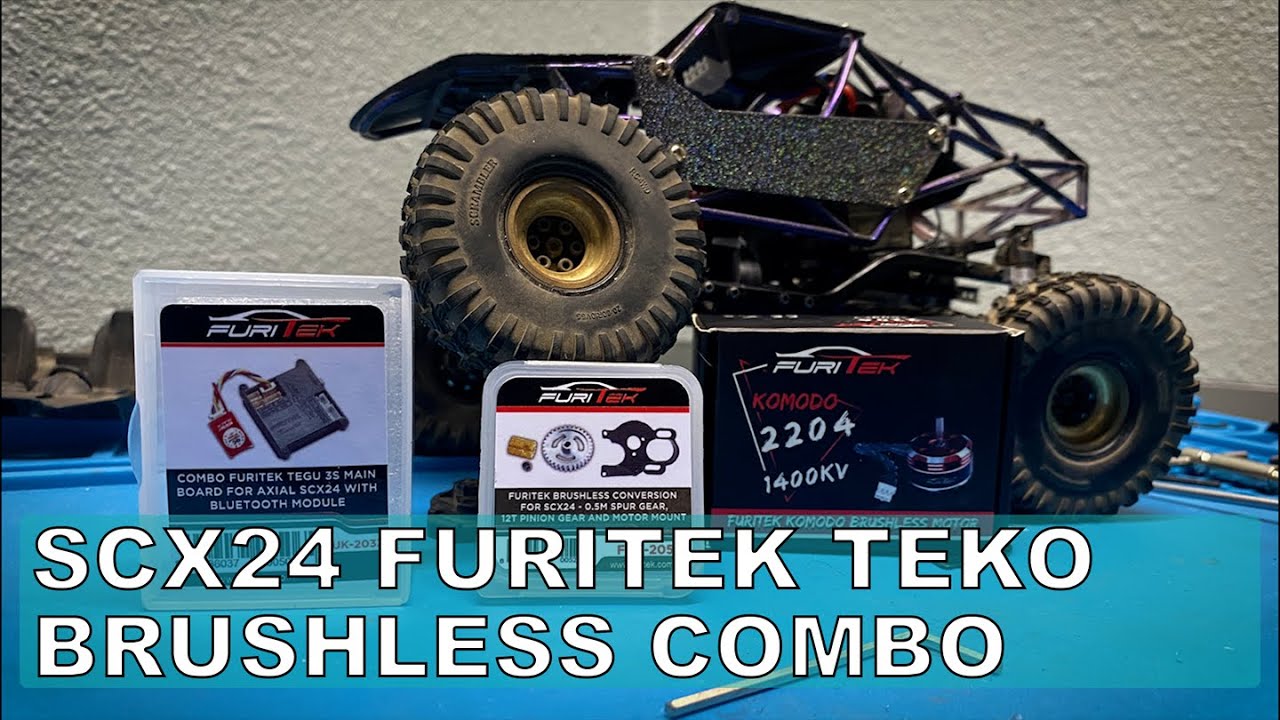 Axial SCX24 Furitek TEKO BRUSHLESS Combo Ep.25