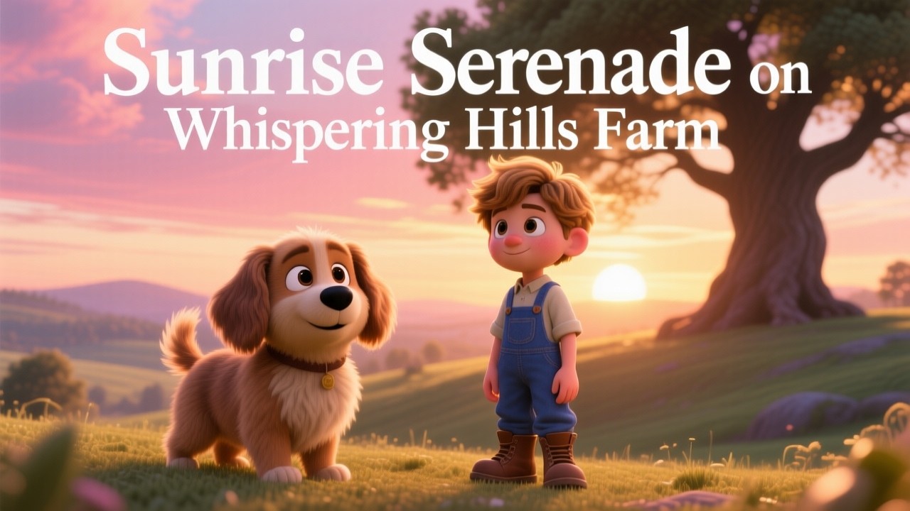 Sunrise Serenade on Whispering Hills Farm | A Heartwarming Children's Story