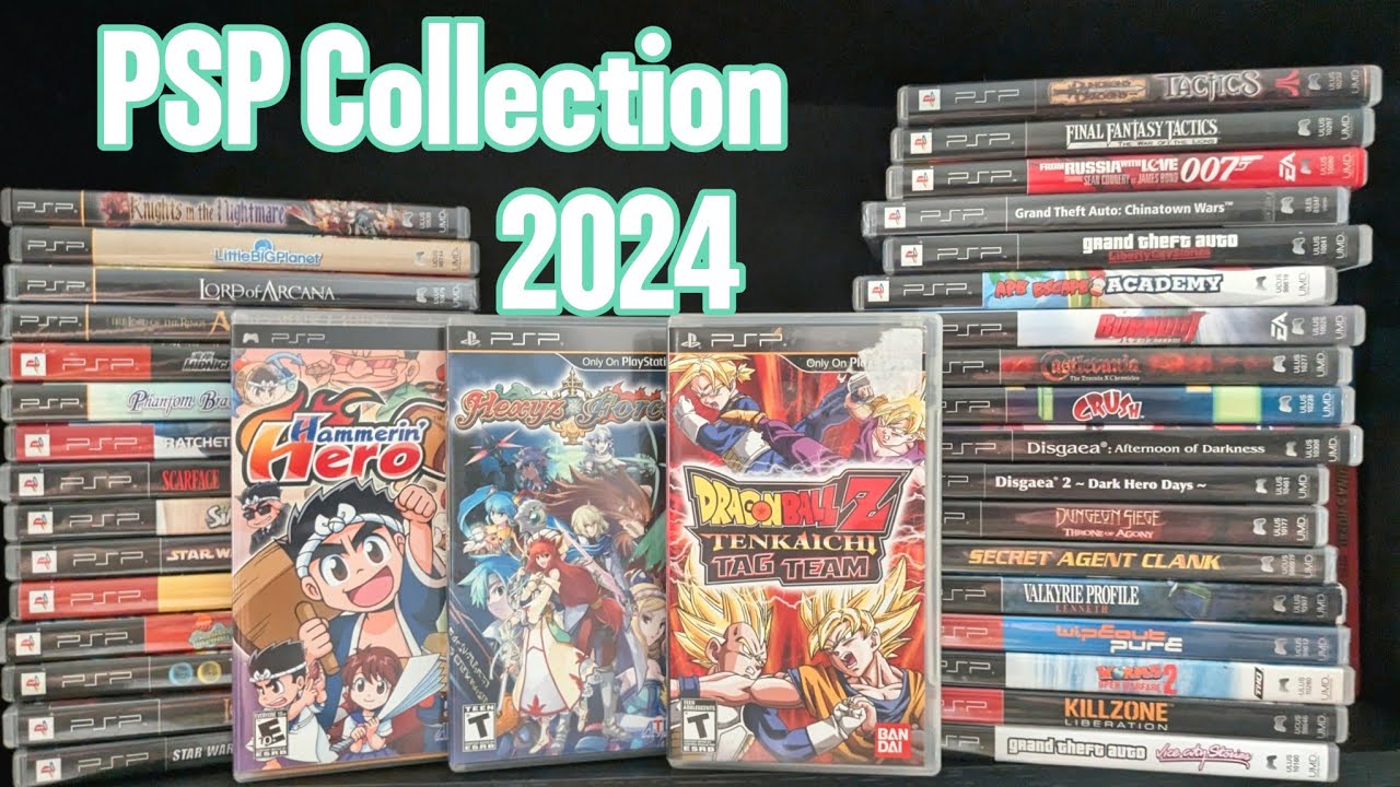 2024 PSP Game Collection