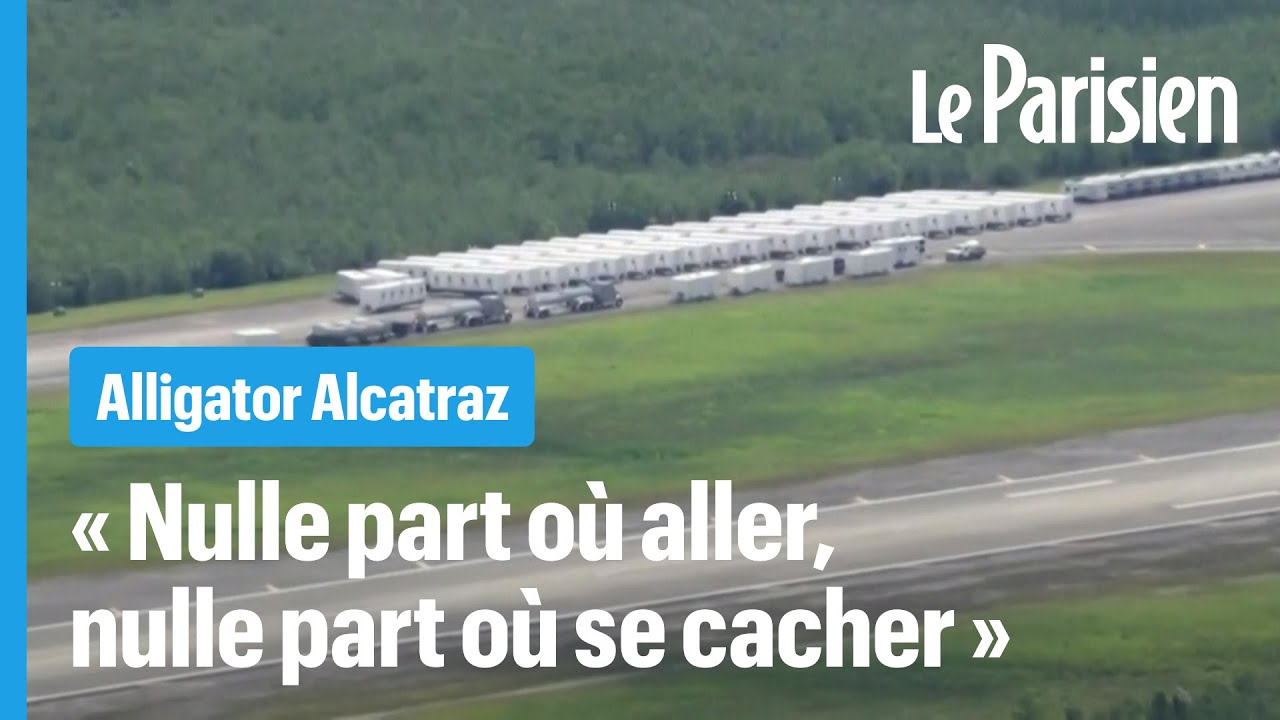 Alligator Alcatraz : la Floride va enfermer des milliers de migrants dans les marais