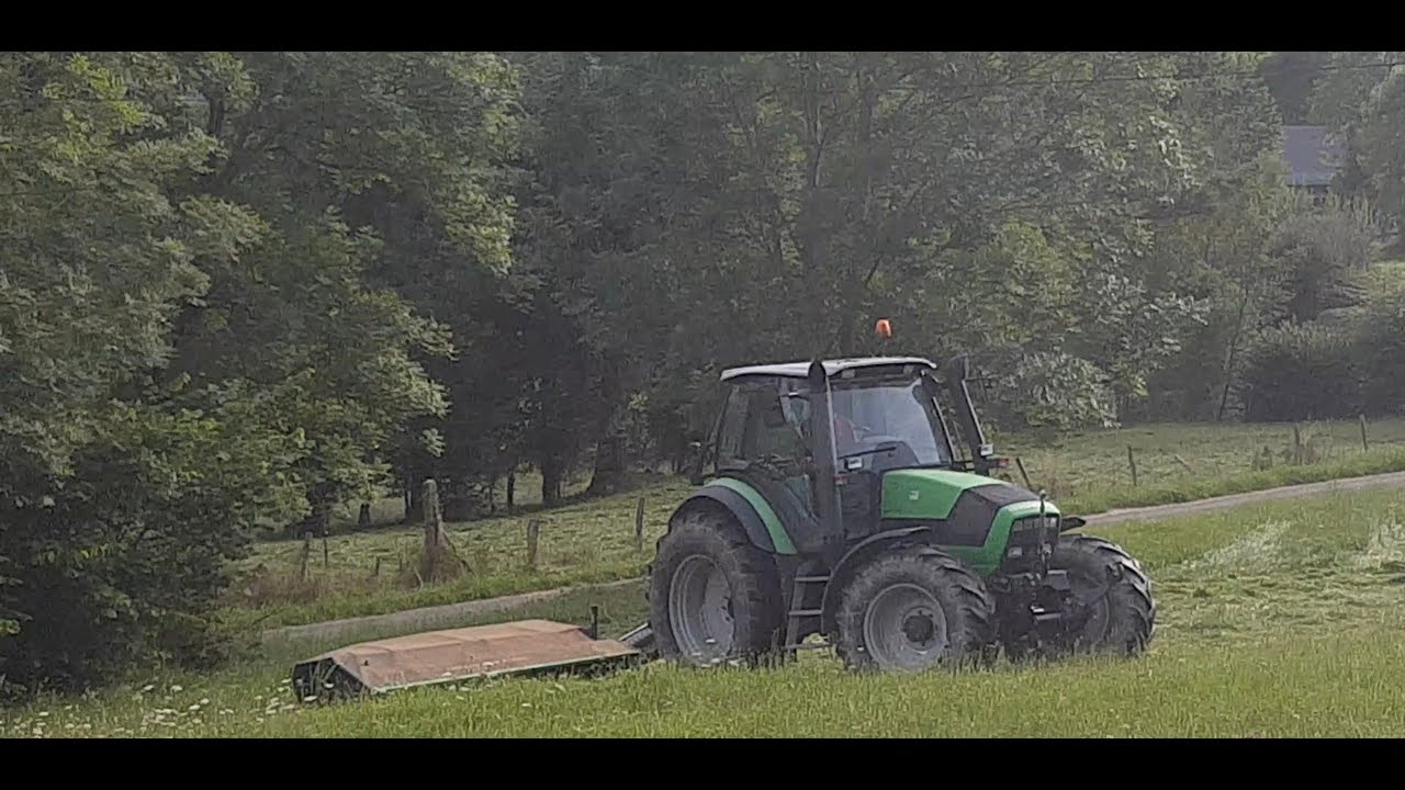 Fauchage des regains - Hautes-Pyrénées - Deutz-Fahr - 1/4