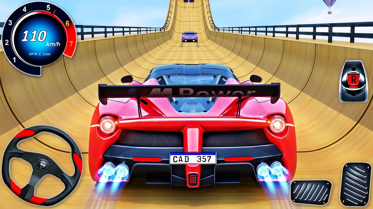 Impossible Sport Car Driving Simulator - Mega Ramp GT Car Stunt Racing 3D - Android GamePlay #2