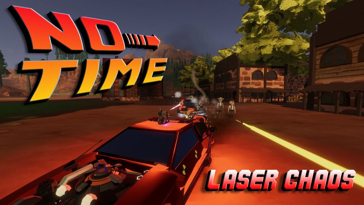 Destroying The Timeline With A Built-In Laser Gun Time Machine!! (No Time)