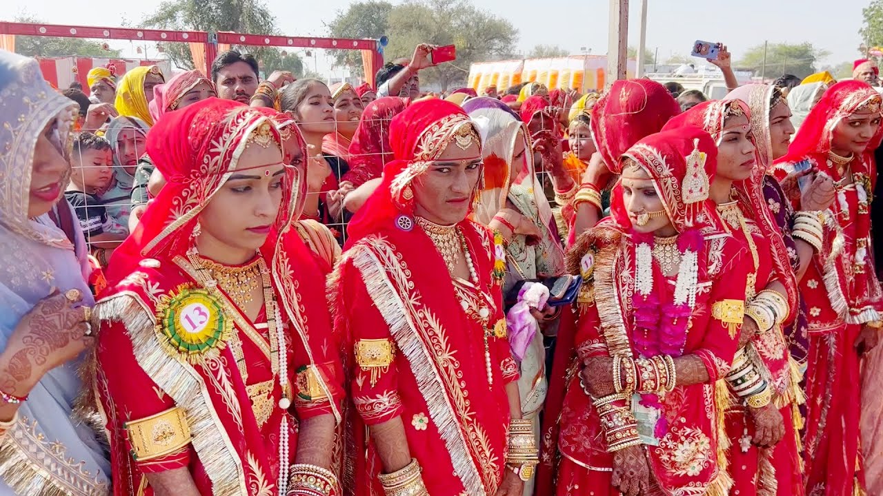 51 जोड़े बंधे सामूहिक विवाह सम्मेलन में कैसे हुआ विवाह समापन जोधपुर में ऐसा हुआ पहली बार देखें
