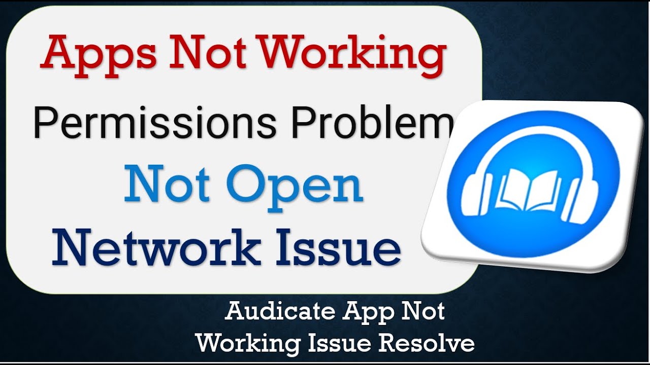 How To Fix Audicate App not working | Not Open | Space Issue | Network & Permissions Issue