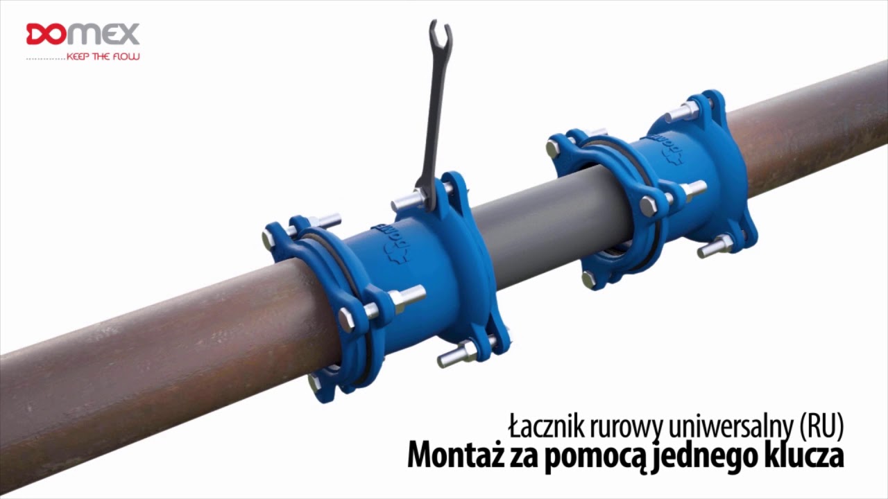 Łącznik Rurowy Uniwersalny (Nr kat 302) - Domex Group