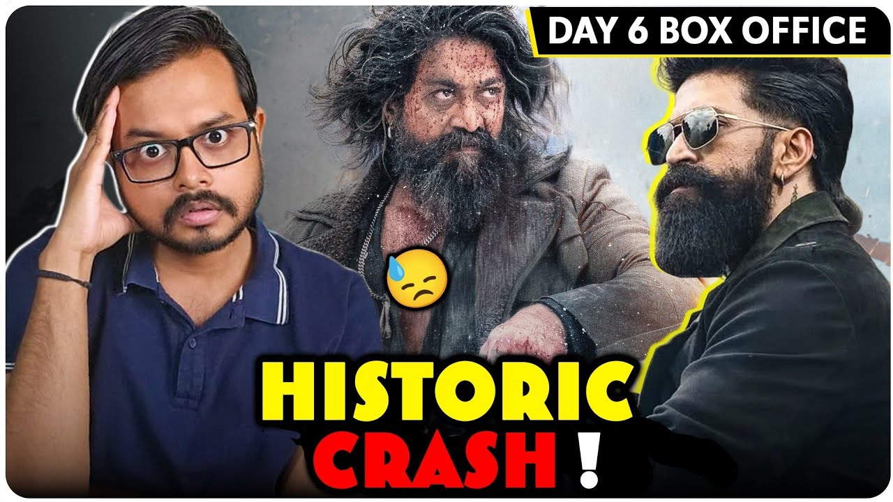 🚨HUGE 92% DROP😧| TOXIC - DAY 6 Total Worldwide Box Office Collection | Yash