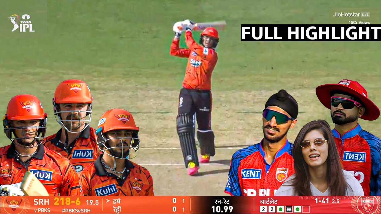 Sunrisers Hyderabad vs Punjab Kings IPL 2026 Full Highlights | SRH vs PBKS IPL 2026 Full Highlights