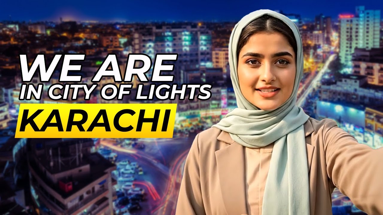 We are in the city of lights - (Karachi)
