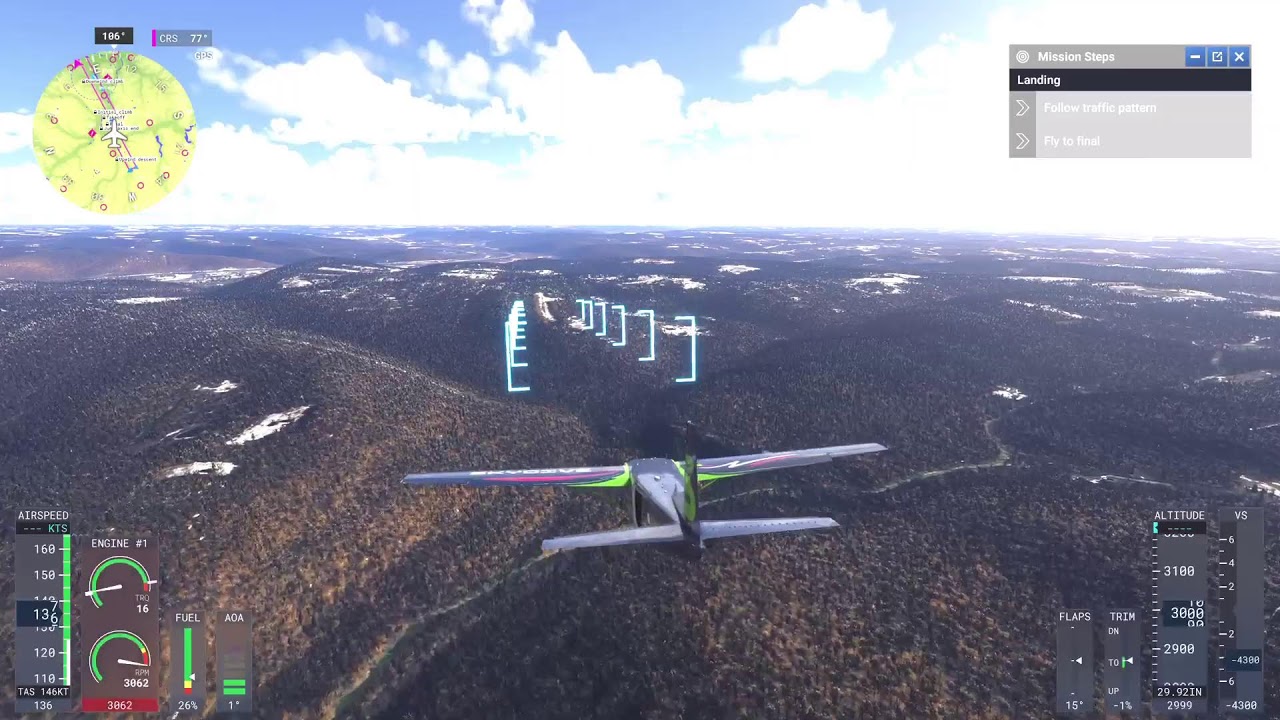 Mirosoft flight simulator 2024