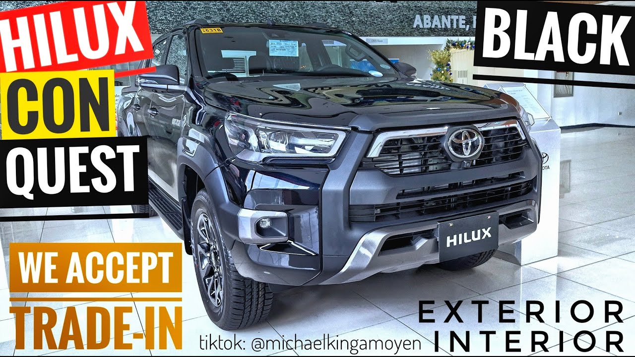 Toyota Hilux Conquest 4x2 Black 2026