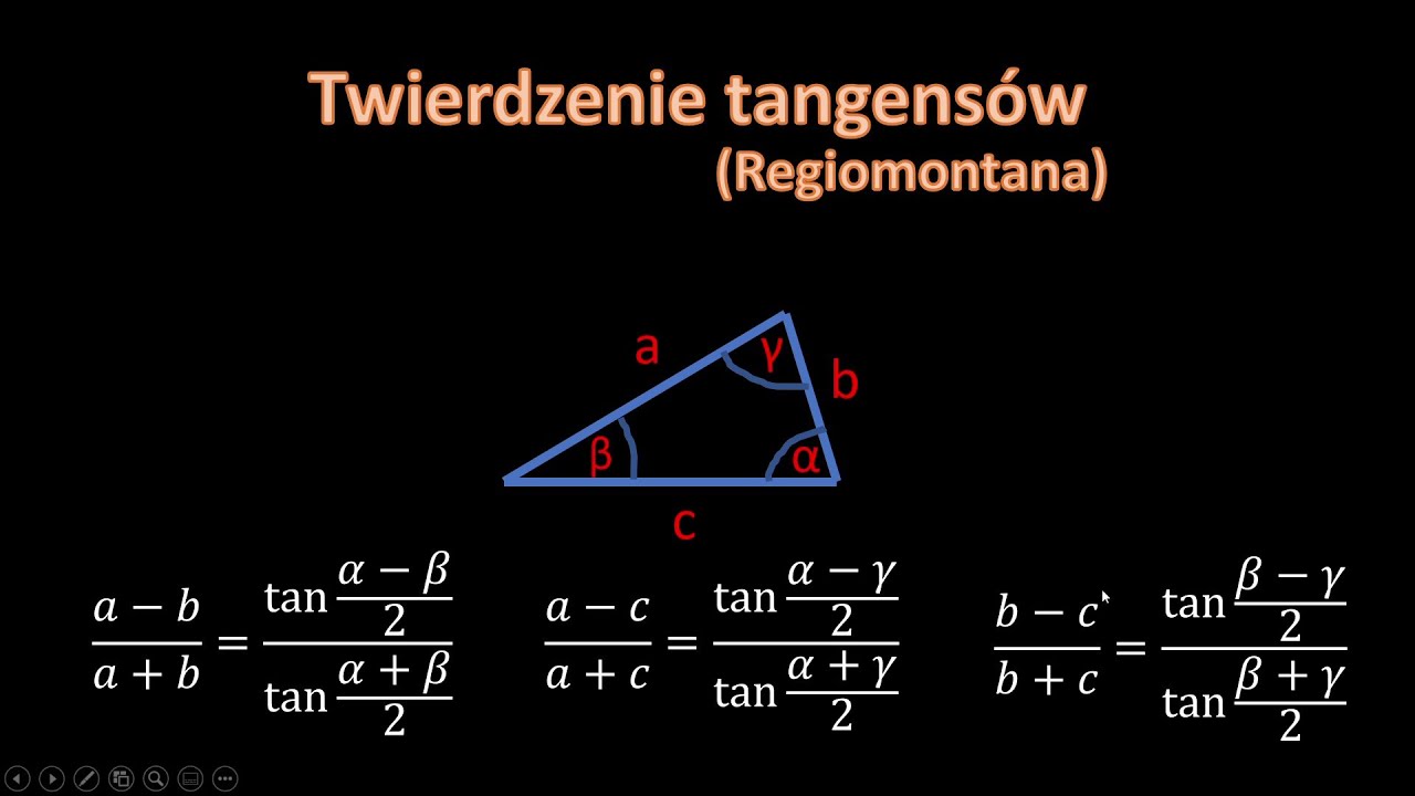 O co chodzi w TWIERDZENIU TANGENSÓW?!?