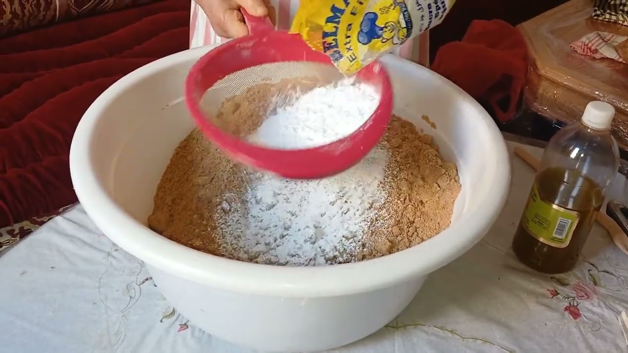 سفوف على طريقة الوليدةسفوف مغربي 100/100