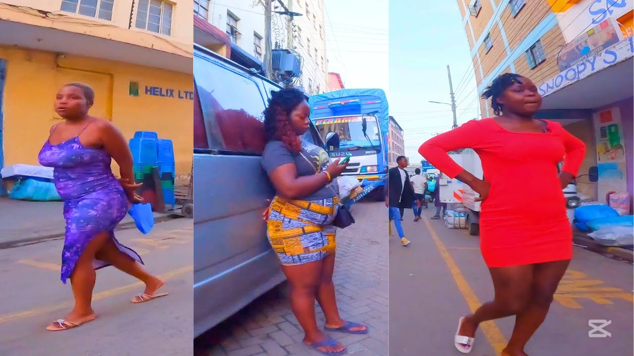 Evening Hustle and hawking; The real back streets of Nairobi Kenya |4K STREET WALK|