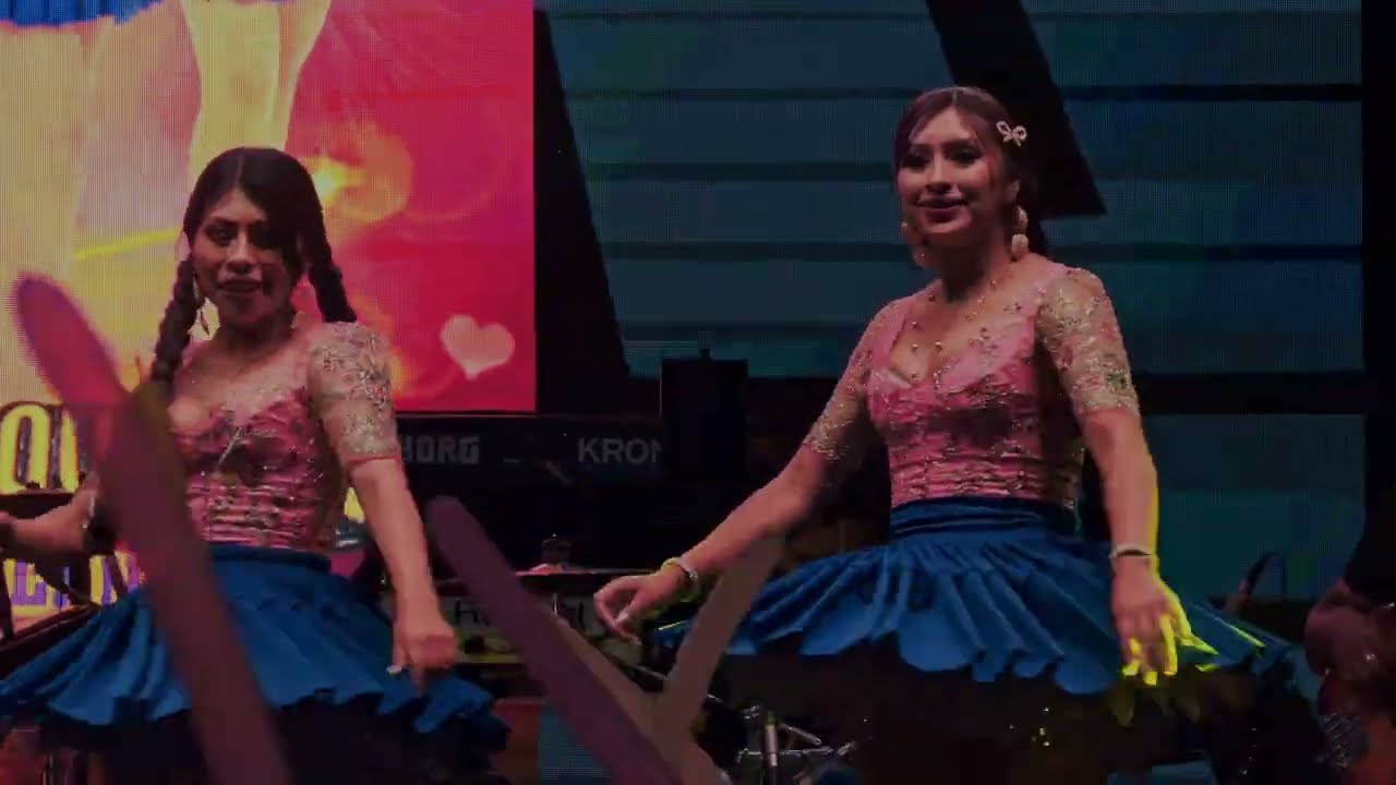 LAS CHASKAÑAWISITAS y Los Gavilanes del Amor - Mix Cumbia 1 (EN VIVO)