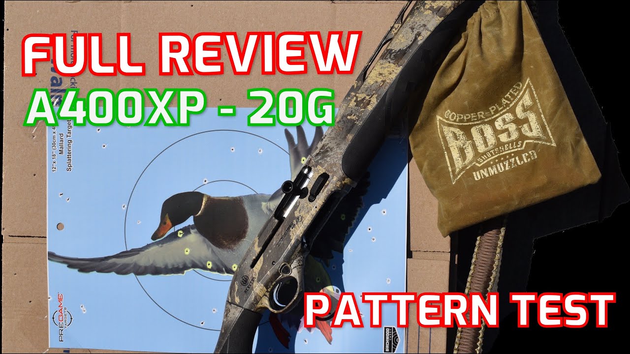 Beretta A400 Xtreme Plus 20 калибра — полный обзор и тест пуль (чок Мюллера, патроны Boss)