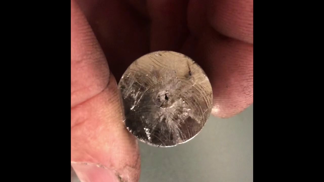 Removing Zinc from Bullet Alloy Part 2