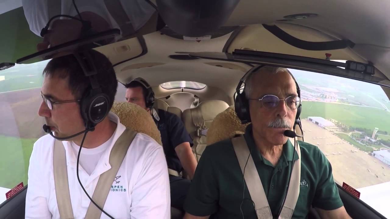 Aspen Angle of Attack for Evolution EFIS: Demo Flight