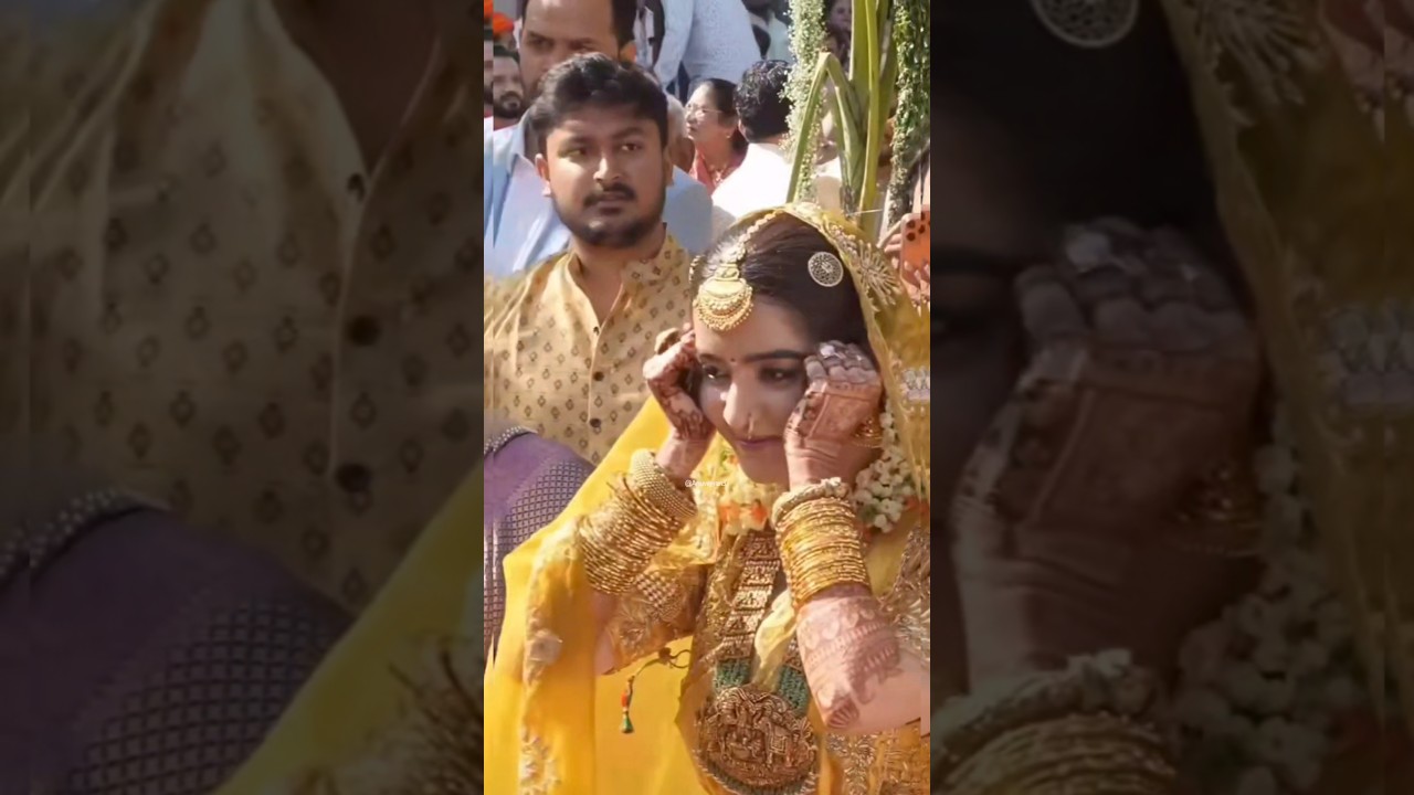 Indresh Upadhyay ji Maharaj and Shipra ji wedding #indreshjikishadi #indreshji #shipraji #viral