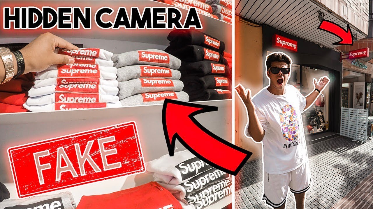 INSIDE THE FAKE SUPREME STORE (HIDDEN CAMERA!)