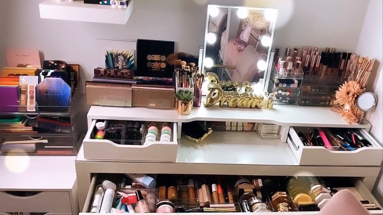 Makeup collection & Beauty room tour 2020