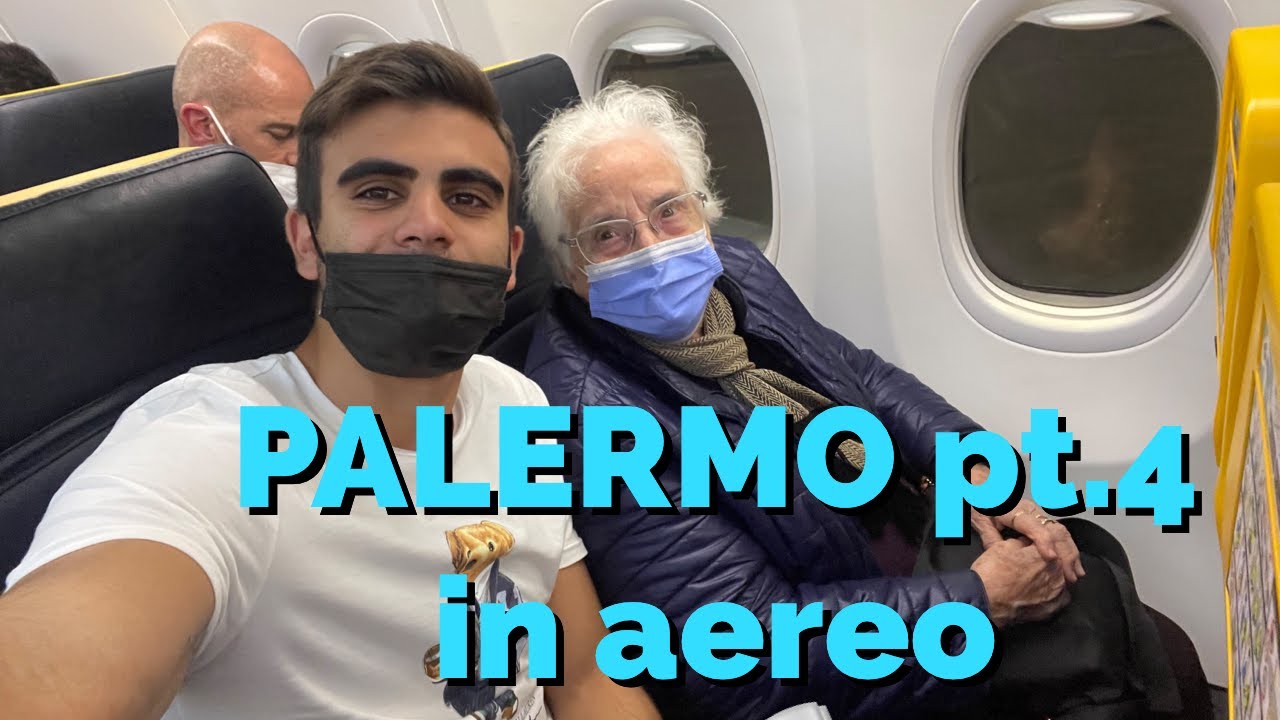 PRIMA VOLTA in AEREO con la NONNA (Palermo pt.4)