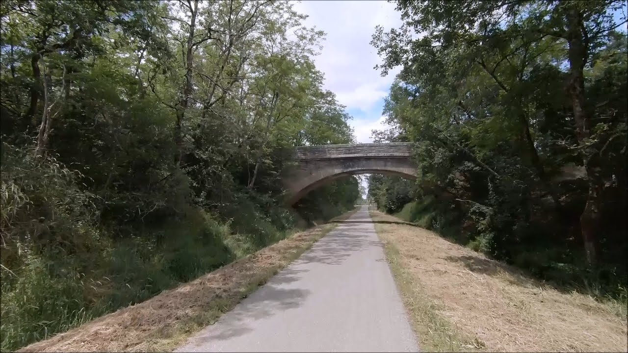 Sortie vélo voie verte de Bessières à Bressols  aller-retour 62Km