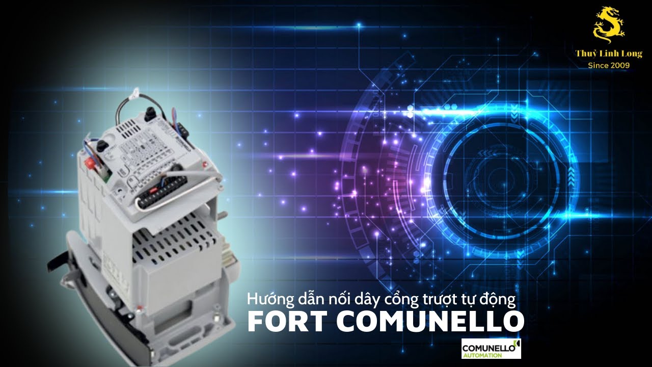 HƯỚNG DẪN NỐI DÂY CỔNG TRƯỢT TỰ ĐỘNG FORT COMUNELLO Ý