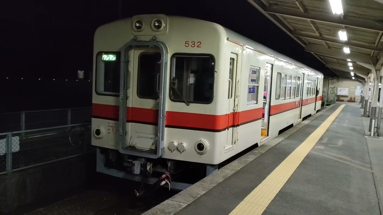 私鉄。気動車。関東鉄道竜ケ崎線。キハ532形、キハ532号車。佐貫（JR龍ケ崎市駅前）〜竜ケ崎間。他、私鉄。直流電車。東武鉄道。10000系8両固定編成。11801F。収録日・2026年、3月14日。