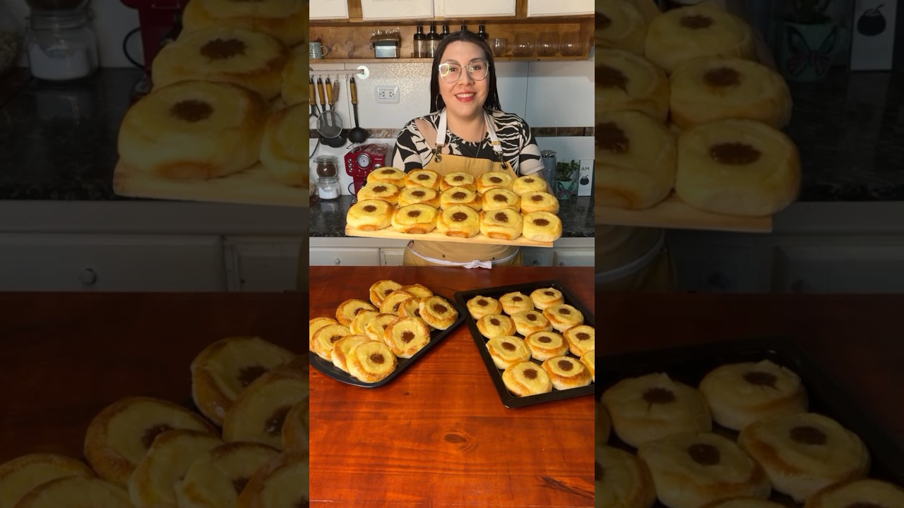 Con una sola masa m&aacute;s de 40 facturas! #receta
