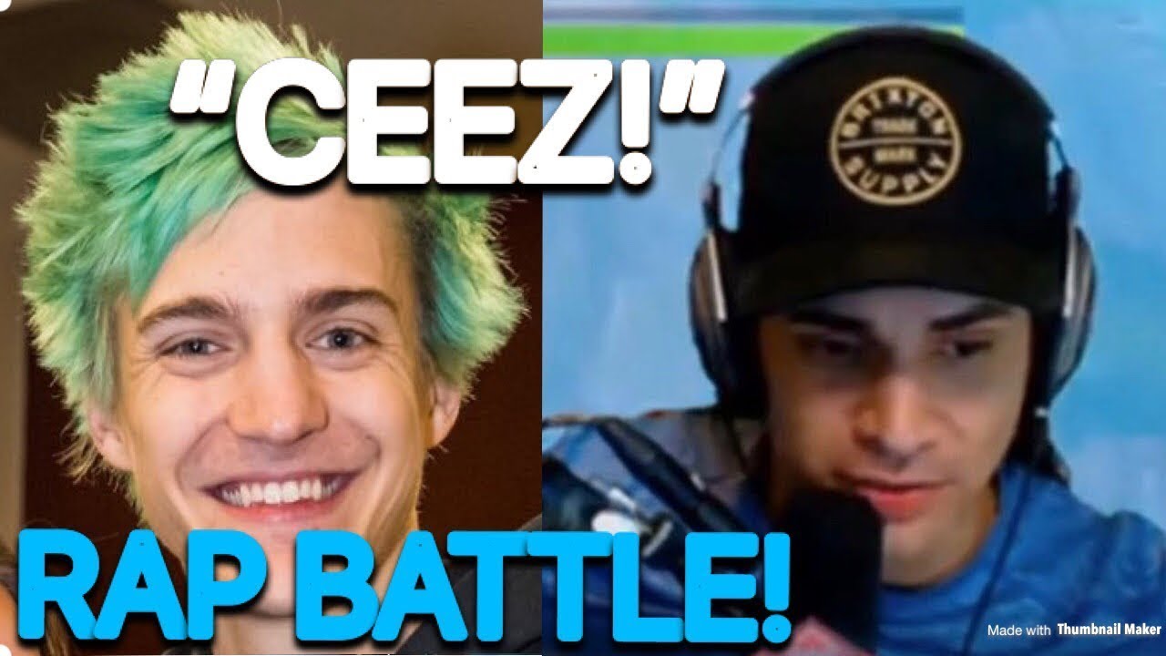 Ninja and CdnThe3rd RAP BATTLE On Stream!