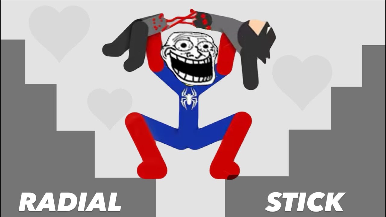 Best Falls | Stickman Dismounting compilation of funny moments RADIAL STICK #718