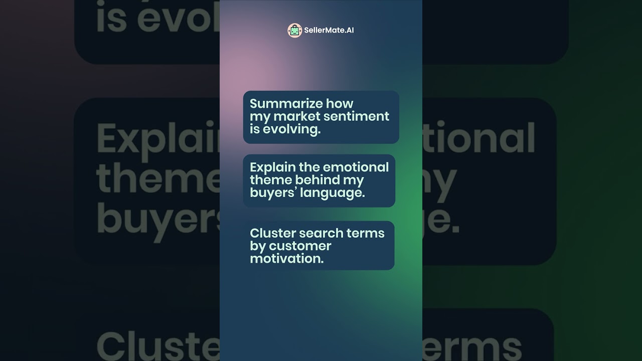 Support Bot and SellerBot | From SellerMate.AI #amazonads