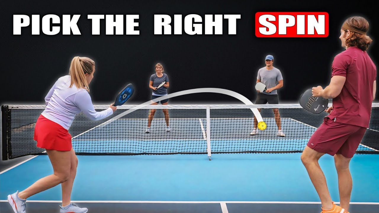 3 Techniques for Adding Spin to Your Pickleball Dinks