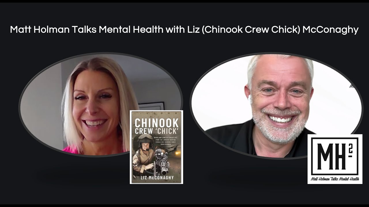 185. Liz (Chinook Crew Chick) McConaghy talks PTSD and Motivational Speaking
