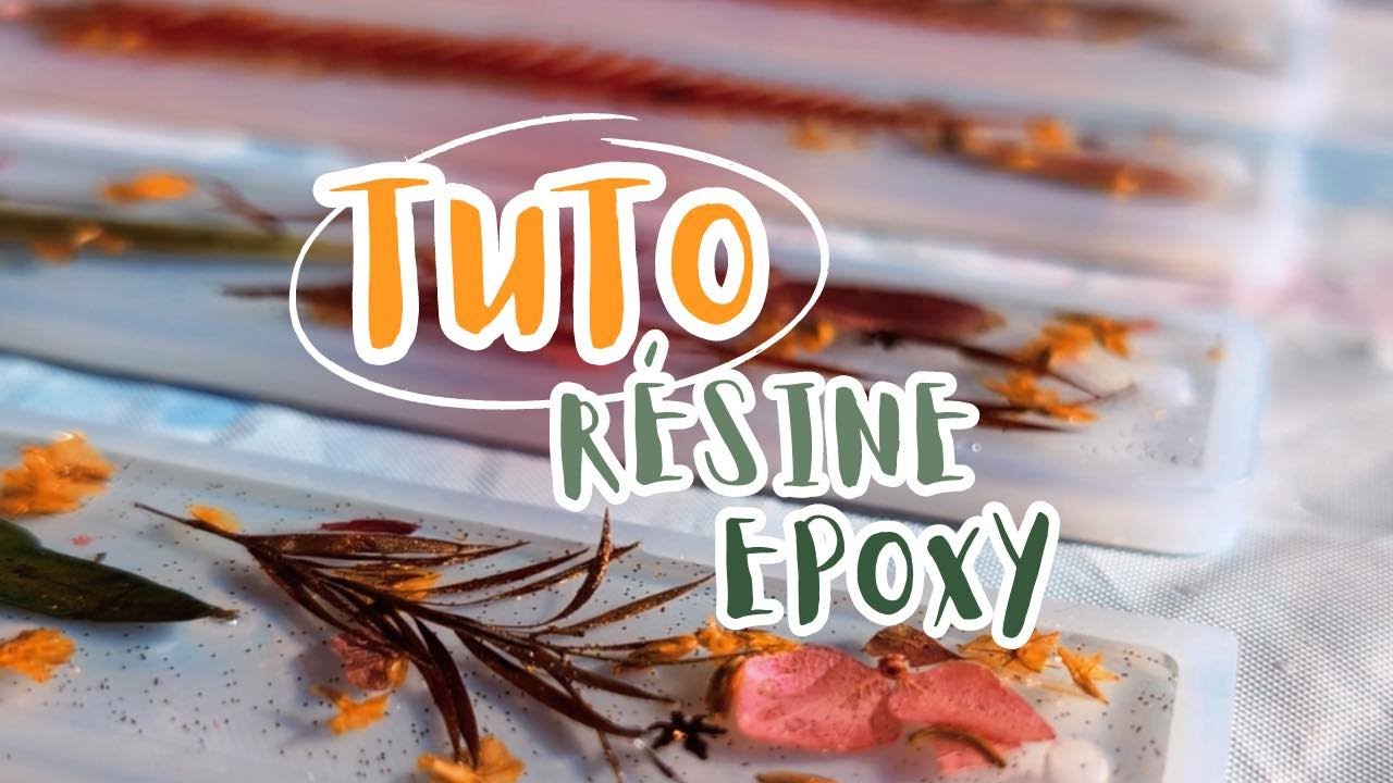 TUTO MARQUE-PAGES EN RÉSINE D'EPOXY (diy facile)