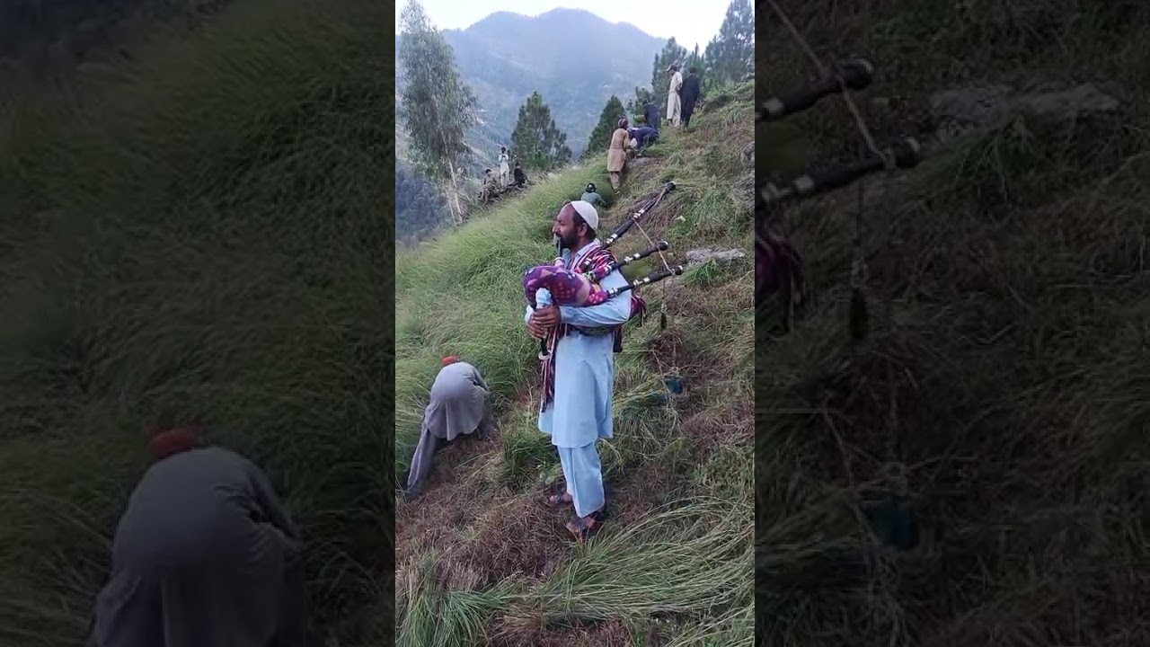 Asahr pargarm sahngla اشر پروگرام ڈھول باجے 
