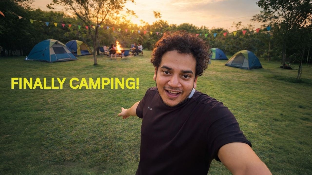 Finally Camping after a Long TIME! 🏕️