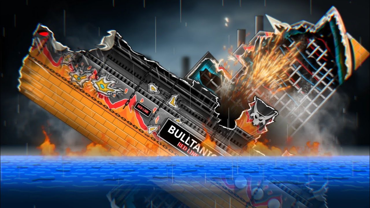 The destruction of BULLTANIC, the end of an era⭐️🚢⚓️💎