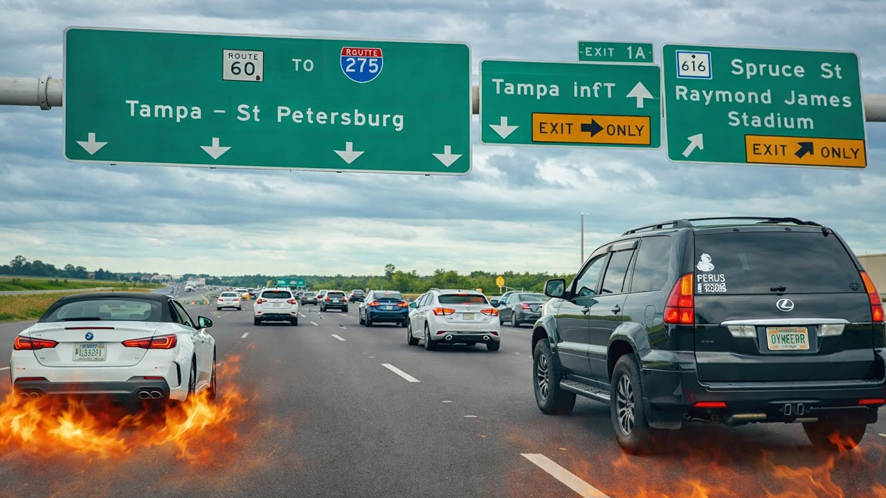 Tampa Florida Driving Tour 4K 60fps