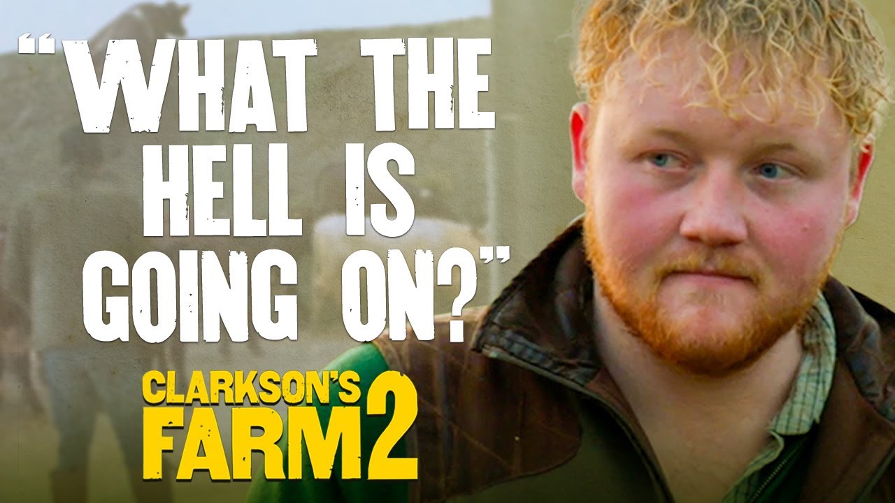 Jeremy & Kaleb Herd The Chaotic Cows To Their New Home | Clarkson&rsquo;s Farm Season 2