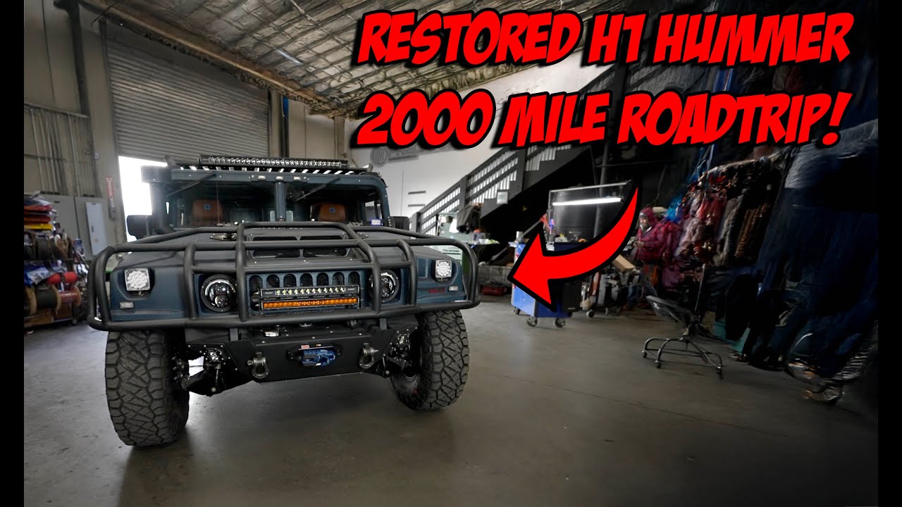 Car Collector Drives his New H1 Hummer 2000 Miles Home!