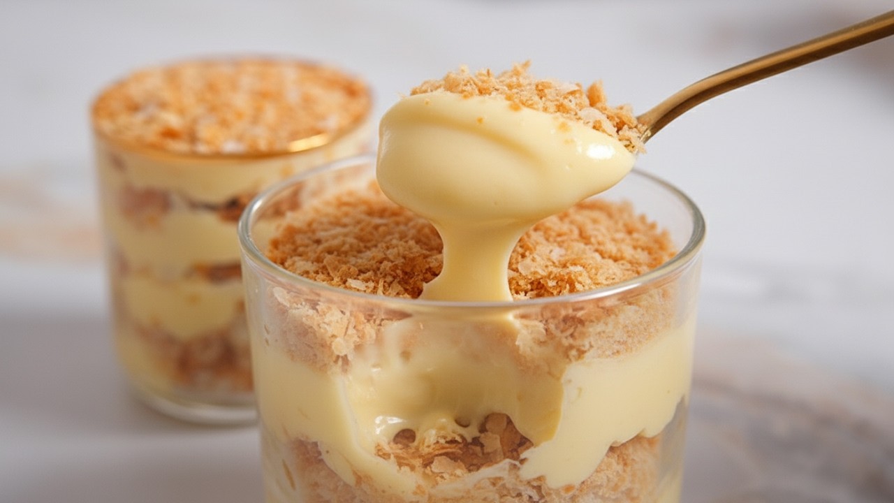 Why Didn&rsquo;t I Know This Recipe Earlier? The Quickest & Tastiest Napoleon Cake in Glasses!