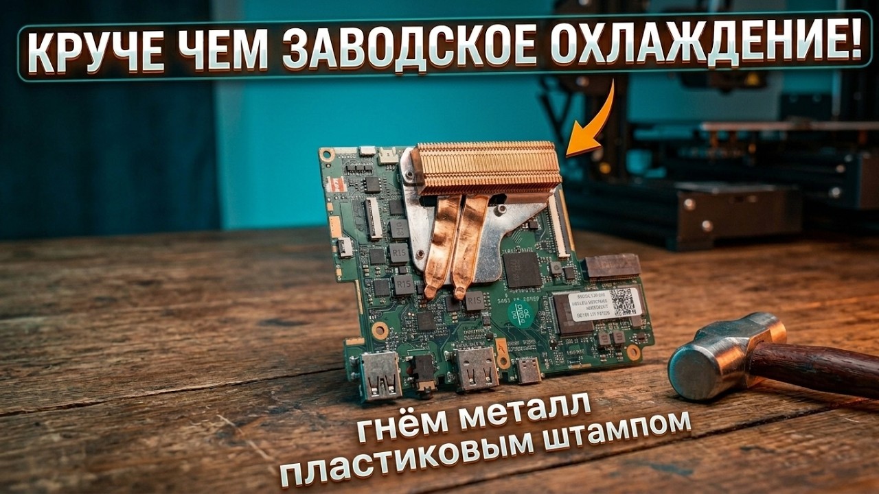 Новый DIY проект! Самодельная портативная приставка. Часть 1 - Система охлаждения.