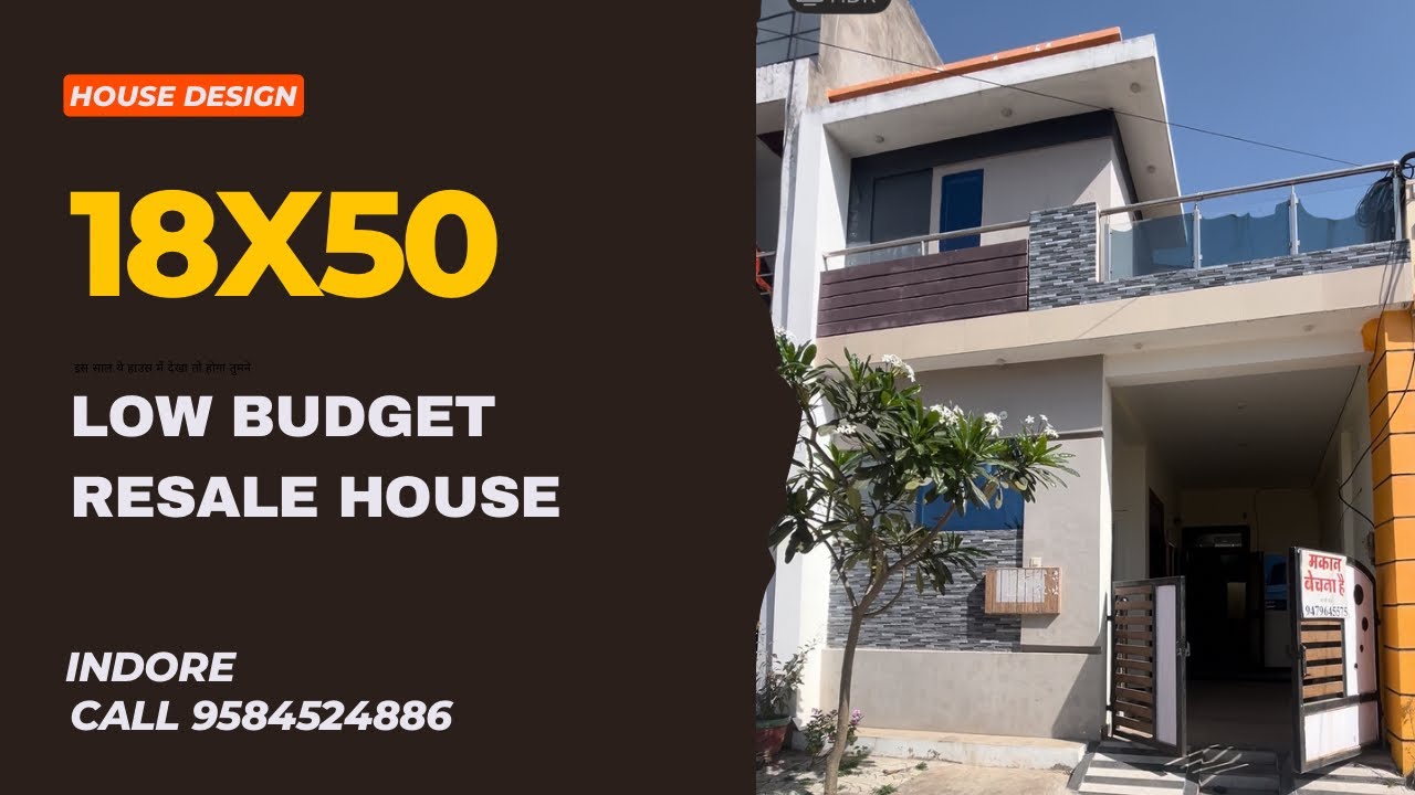 18x50 house design 3d | 18x50 house plan | 18x50 house design east  facing | 18x50 2bhk house plan